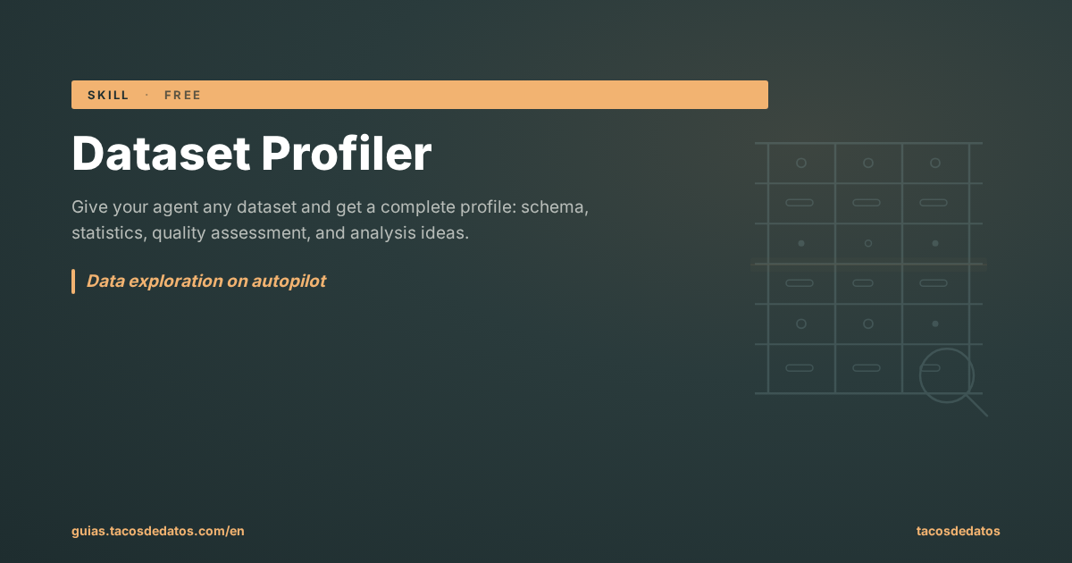 Dat File Dataset Dataset Profiler | tacosdedatos