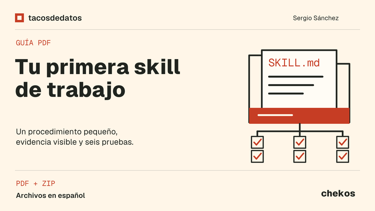 Tu primera skill de trabajo